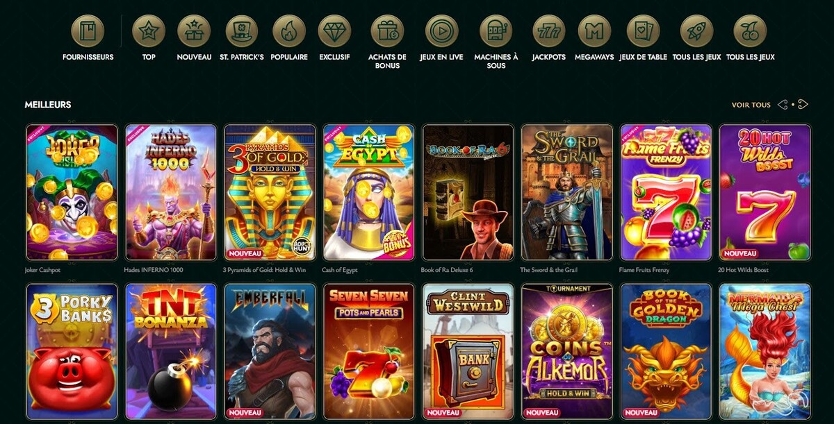 Cashed Casino | 500€ Bonus et 200 tours gratuits